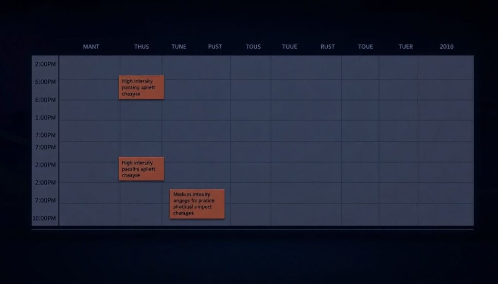 Тренировки и режимы подготовки для ежедневной соревновательной игры - иллюстрация