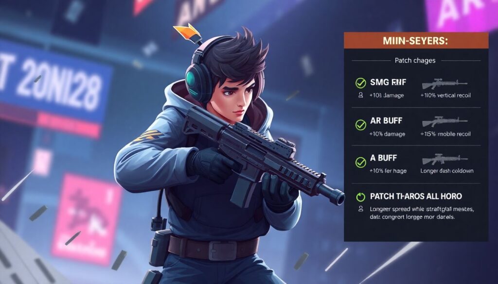 Как влияет обновление на баланс персонажей и оружия - иллюстрация