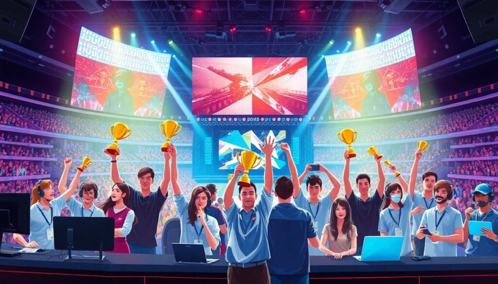 Истории успеха в киберспорт-индустрии: путь к первым местам - иллюстрация