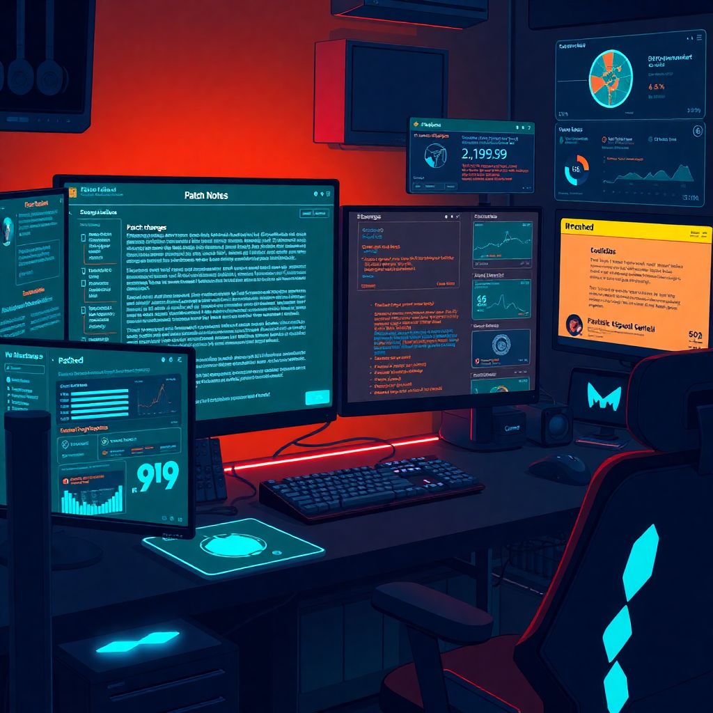 Новости о патч-нотах и мелких исправлениях игр: свежие обновления и правки