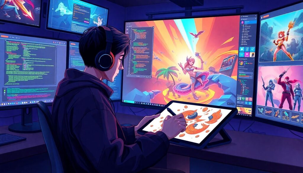 Фан-культура: рисунки и иллюстрации по теме обновлений - иллюстрация