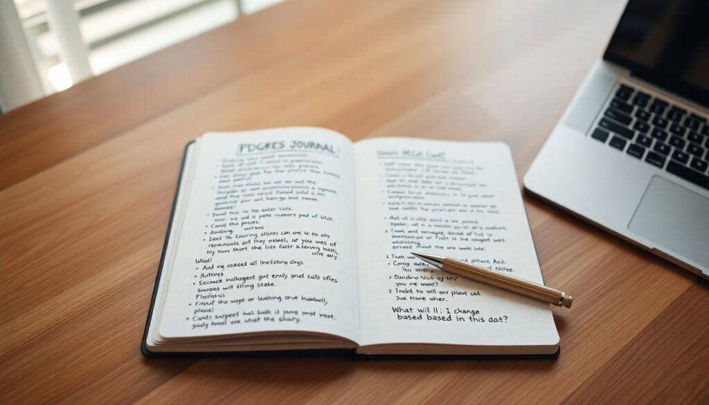 Как вести дневник прогресса и достигать целей - иллюстрация