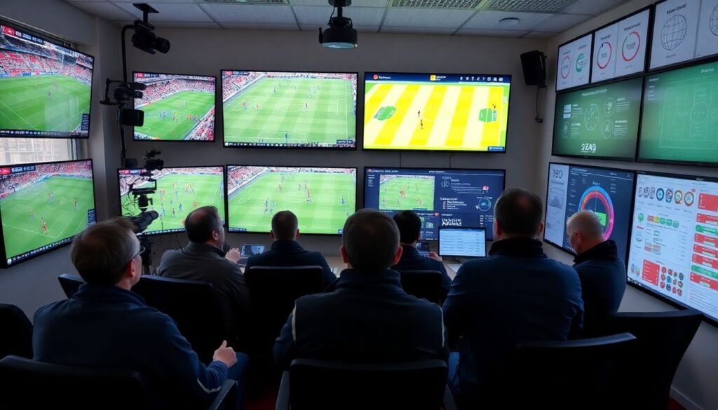 Гиды по анализу видеодорожек и повторов матчей - иллюстрация