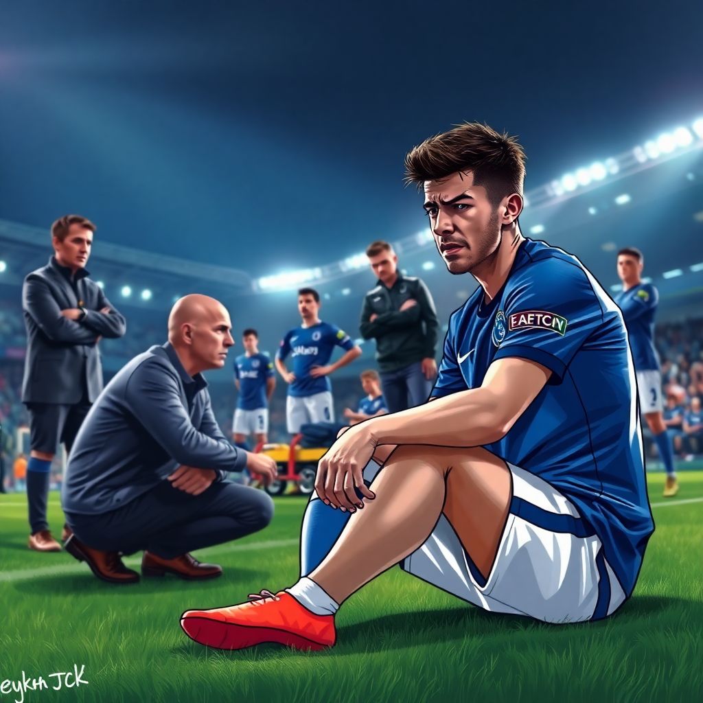 Фабрицио Романо раскрыл серьёзность травмы стопы Грилиша в Эвертоне